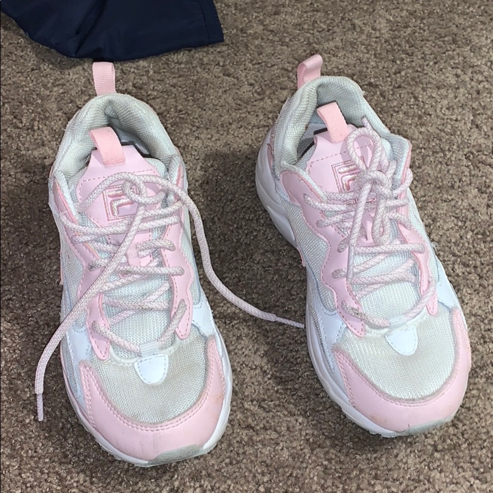 Cute baby pink filas